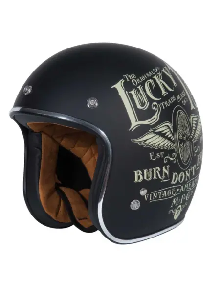Acquista Casco Jet Primo Flying Wheel Nero Opaco Di Origine Ece 22.06 a prezzo scontato
