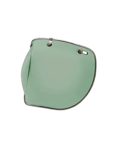 Pantalla Burbuja Bell Verde Menta 3-Snap | Iguana Custom