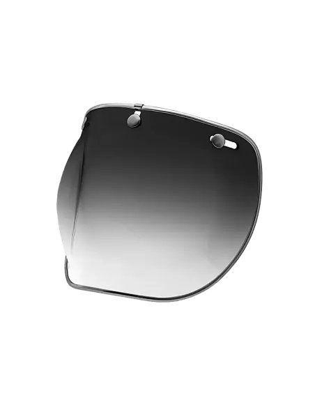 Pantalla Burbuja Gris Degradado Casco Jet | Iguana Custom