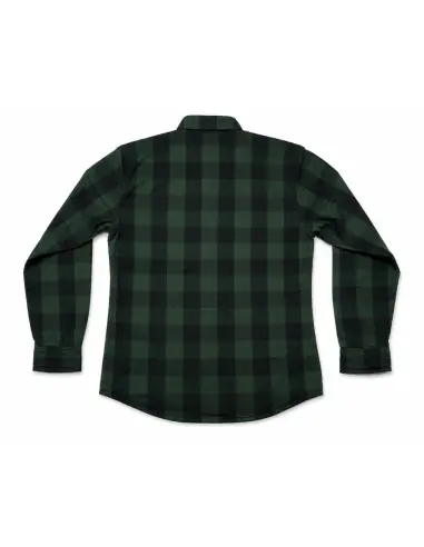 Women's Biker Shirt Green AA with Kevlar | Iguana Custom