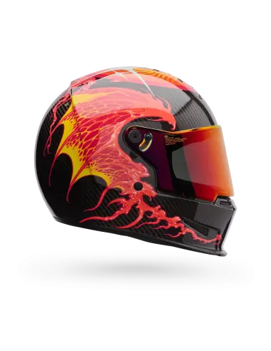 Casco Bell x Grime Eliminator Carbon Mad Society | Iguana Custom