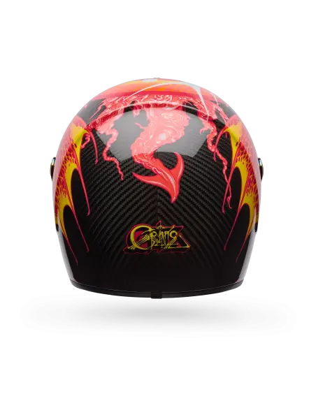 Capacete Bell x Grime Eliminator Carbon Mad Society | Iguana Custom