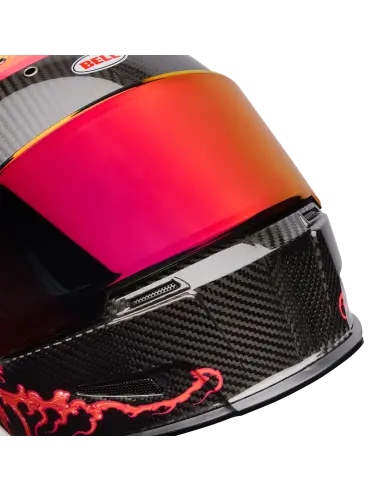 Capacete Bell x Grime Eliminator Carbon Mad Society | Iguana Custom