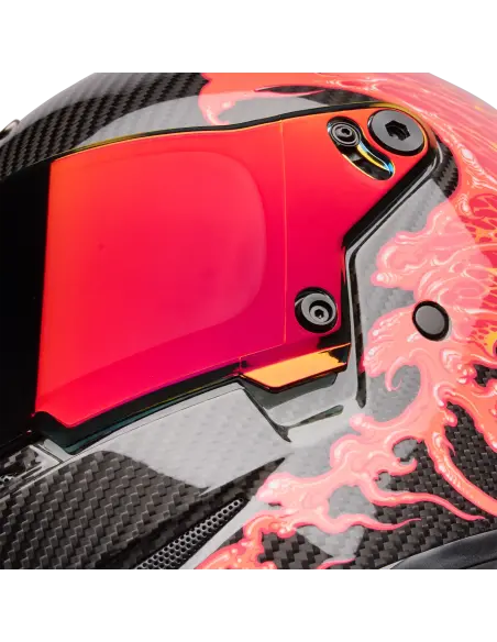 Capacete Bell x Grime Eliminator Carbon Mad Society | Iguana Custom