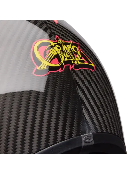 Capacete Bell x Grime Eliminator Carbon Mad Society | Iguana Custom