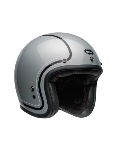Capacete Bell Custom 500 Chief Cinzento Brilhante | Iguana Custom