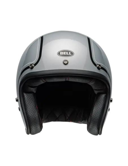 Capacete Bell Custom 500 Chief Cinzento Brilhante | Iguana Custom