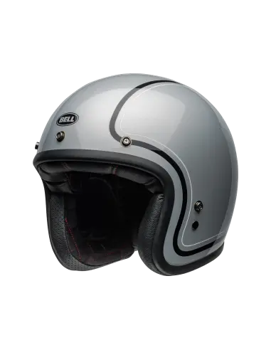 Bell Custom 500 Chief Gloss Gray Helmet | Iguana Custom