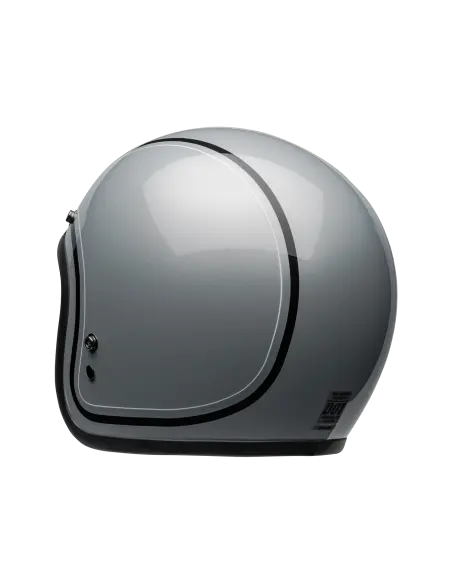 Bell Custom 500 Chief Gloss Gray Helmet | Iguana Custom