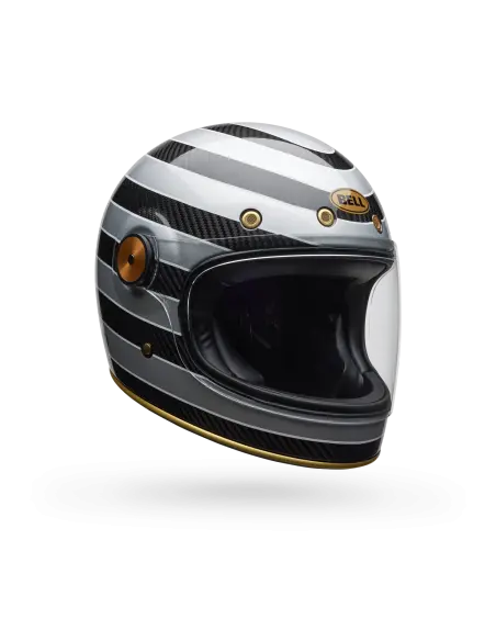 Bell Bullitt GT Carbon RSD Black Silver Helmet | Iguana Custom