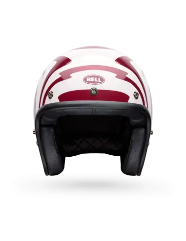 Bell Custom 500 Slap Red White Helmet | Iguana Custom