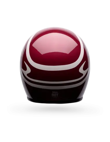 Casco Bell Custom 500 Slap Rosso Bianco | Iguana Custom