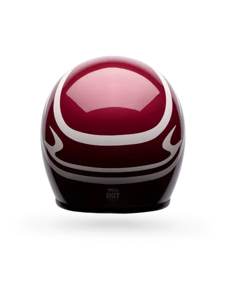 Bell Custom 500 Slap Red White Helmet | Iguana Custom