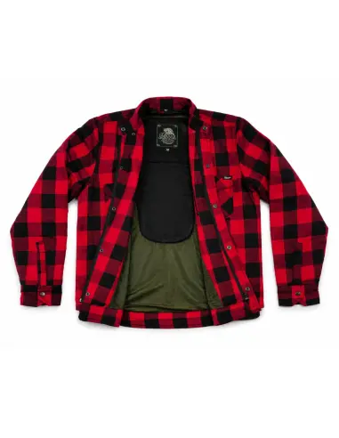Acquista Camicia da Boscaiolo da Motociclista Certificata AA con Rinforzi in Kevlar | Iguana Custom