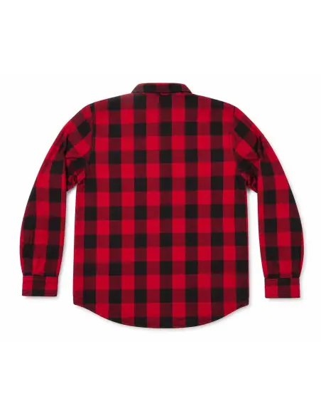 Camisa de Moto Feminina Vermelha Certificada AA com Kevlar | Iguana Custom