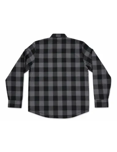 Camisa de Moto Feminina Cinza Certificada AA com Kevlar | Iguana Custom