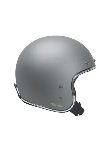 CAPACETE JET FIBRA DE VIDRO 22.06 PEQUENO E LEVE G02X - TITANIUM MATT