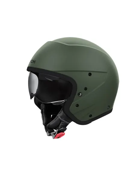 Casque Convertible Airoh J 110 Vert Militaire Mat