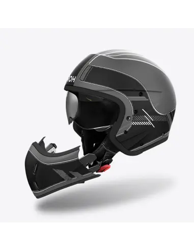 Capacete Airoh J110 Raster Preto Fosco ECE 22.06 | Iguana Custom