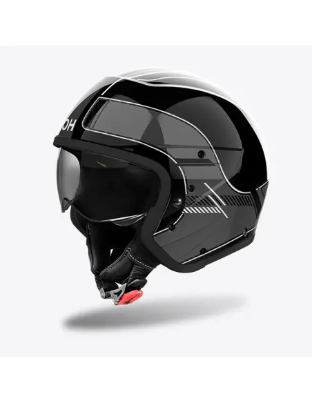 Casque Airoh J110 Raster Gris Foncé Brillant ECE 22.06