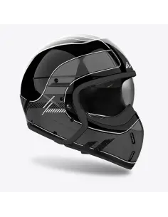 Casco Airoh J110 Raster Grigio Scuro Lucido ECE 22.06