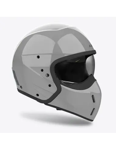 Casque Convertible Airoh J 110 Gris Ciment Brillant