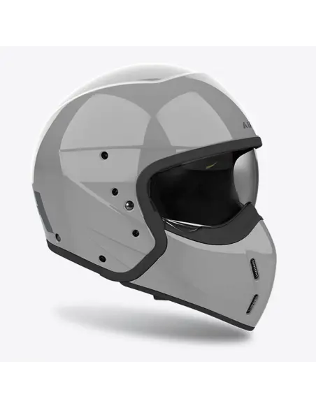Capacete Conversível Airoh J 110 Cinzento Cimento Brilhante