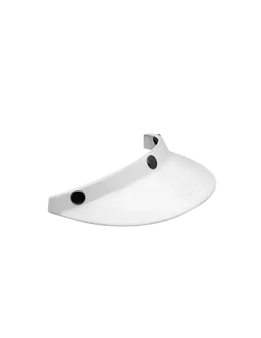 Visière Blanche Bell 510 3-Snap Custom 500/Magnum