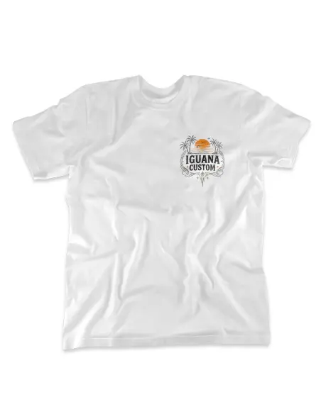 Camiseta Iguana Custom Summer Ride Negra