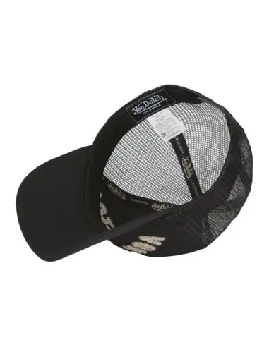 Acquista Cappellino Trucker Nero Von Dutch | Stile Kustom