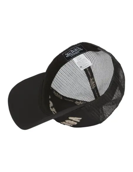 Acquista Cappellino Trucker Nero Von Dutch | Stile Kustom