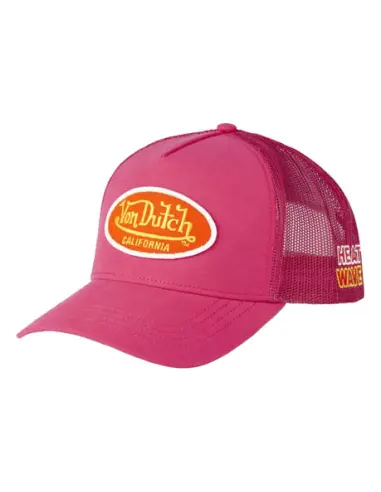 Acquista Cappello Trucker Von Dutch Rosa | Stile Custom