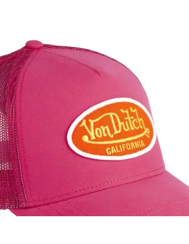 Comprar Gorra Trucker Von Dutch Rosa | Estilo Custom