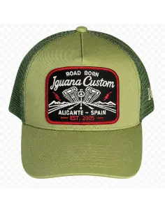 Cappellino Road Born Army Green | Iguana Custom 2