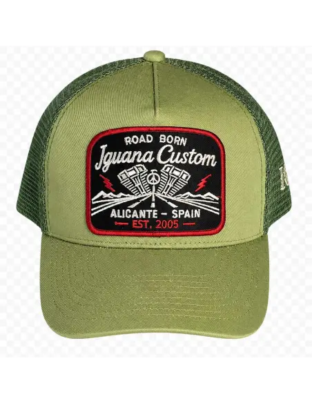 Boné Road Born Army Green | Iguana Custom