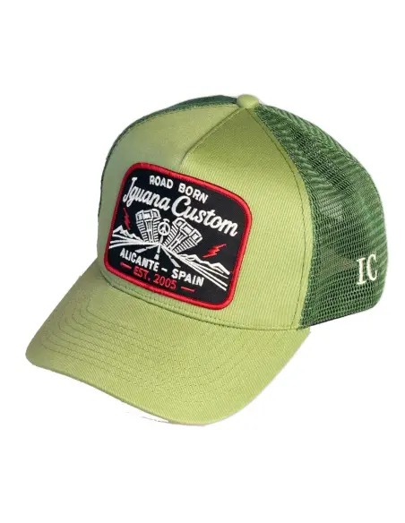 Boné Road Born Army Green | Iguana Custom