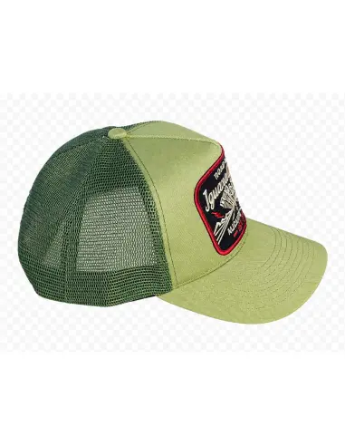 Cappellino Road Born Army Green | Iguana Custom