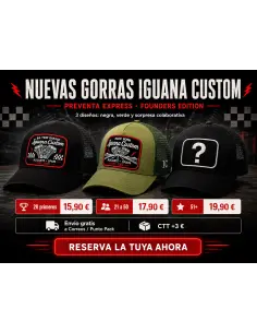 **Preventa Gorras Iguana Custom 2