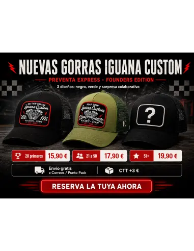 **Preventa Gorras Iguana Custom