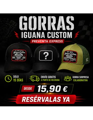 **Preventa Gorras Iguana Custom