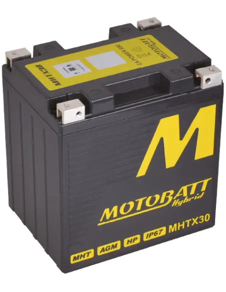 Batteria Motobatt Hybrid MHTX30 12V 25Ah per moto