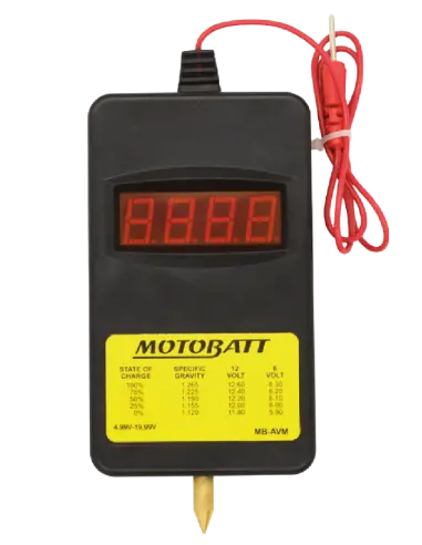 Batería Motobatt MBAVM para motocicleta - Iguana Custom