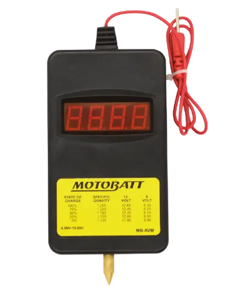Motobatt MBAVM Motorcycle Battery - Iguana Custom