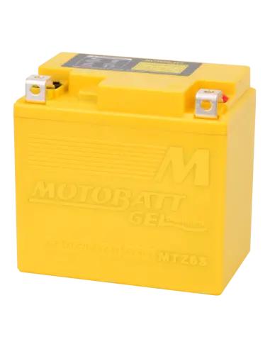Batería Motobatt MTZ6S GEL 12V 6Ah para motocicleta - Iguana Custom