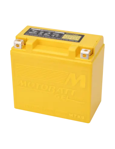 Batería Motobatt MTX9 GEL 12V 9Ah para motos - Iguana Custom