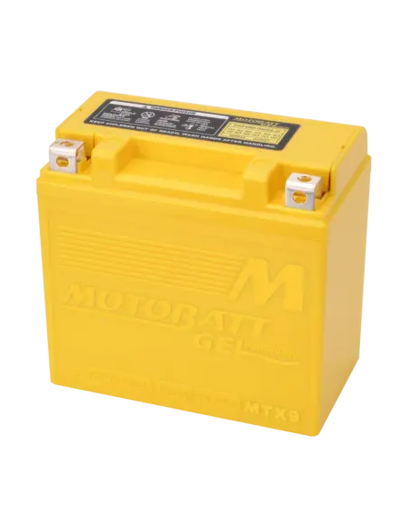 Motobatt MTX9 GEL Battery 12V 9Ah for Motorcycles - Iguana Custom
