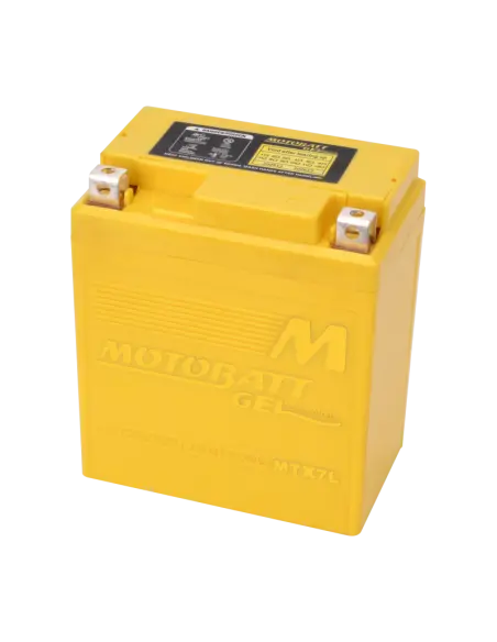 Batería Motobatt MTX7L GEL 12V 7 Ah para motos - Iguana Custom