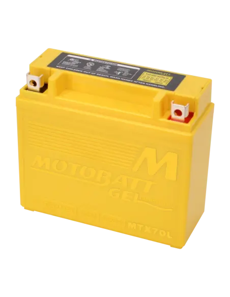 Batteria Motobatt MTX7DL GEL 12V 7Ah per moto - Iguana Custom