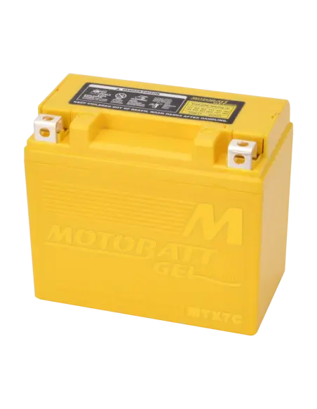 Batería Motobatt MTX7C GEL 12V 7Ah para motocicletas - Iguana Custom