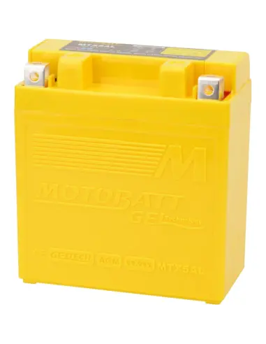 Motobatt MTX5AL GEL Battery 12V 5 Ah for Motorcycles - Iguana Custom